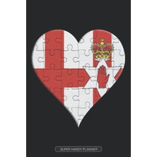 Kazan Hobi Planner: English Irish Flag United Heart Jigsaw Puzzle Flags Of England Northern Ireland