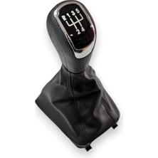 Kazan Hobi Vites Topuzu Körüğü Krom 5 Ileri 3T0711113 Skoda Superb 2 ile Uyumlu 2009-2013