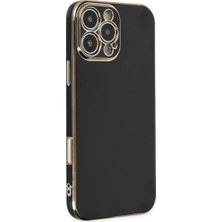 Renas Store Iphone 16 Pro Max Kılıf Volet Silikon - Siyah