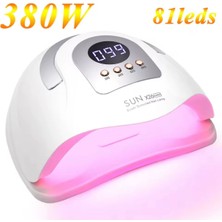 Ellea Nail Sun X26 Max 380 Watt 81 LED Kalıcı Oje Jel Tırnak Kurutucu Uv LED Lamba