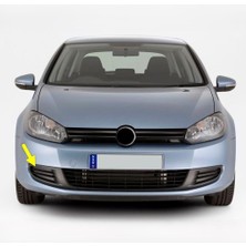 Kazan Hobi Ön Tampon Sağ Sis Farı Izgarası Sissiz 5K0853666A Vw Golf 6 ile Uyumlu 2009-2012