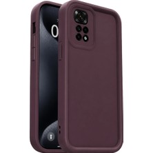 Renas Store Xiaomi Redmi 10 2022 Kılıf Viera Silikon - Mürdüm