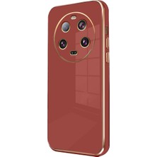 Renas Store Xiaomi Mi 14 Ultra Kılıf Volet Silikon - Kırmızı