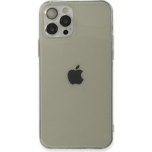 Renas Store Iphone 12 Pro Max Kılıf Fly Lens Silikon - Şeffaf
