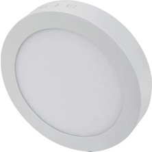CATA CT-5233 18W Yuvarlak Sıva Üstü LED Panel Armatür Metal Kasa 6400K Beyaz Işık