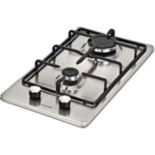 Eminçelik Ec-Ah 4120 X30 Lpg Ankastre Inox Paslanmaz Domino Ocak