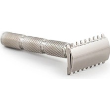 Razorock Game Changer 0.84 Klasik Tıraş Aleti Jaws Açık Tarak (Super Knurl Sap)