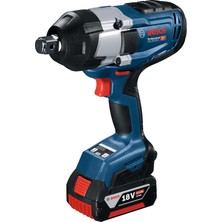 Kazan Hobi Bosch Professional Gds 18V-1050 H Akülü Darbeli Somun Sıkma (18 Volt, 2 x 5,0 Ah Akü, Şarj Cihazı, L-Boxx Çanta, 1.050 Nm Maks. Tork, 3/4" Kare Uç Girişi)