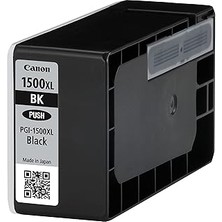 Kazan Hobi Canon PGI-1500XL Bk Yüksek Kapasiteli Orijinal Siyah Mürekkep Kartuşu 9182B001