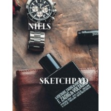 Kazan Hobi Nıel's Sketchpad: 200 Pages Sketch Sheets, 8.5INCHESX11INCHES