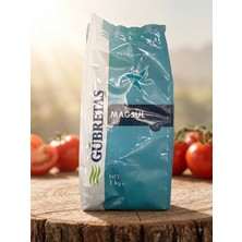Gübretaş Magsul Magnezyum Sülfat Toz Gübre - 1 kg (%100 Suda Çözünür Klorofil & Fotosentez Artırıcı)
