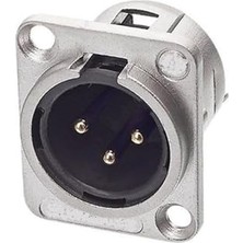 Kazan Hobi Hepa-Merz Hepa Merz SFC-SR11 Xlr Şase Erkek Canon 3 Pinli Xlr Şase Konnektör