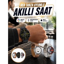 Najmaddin Mey ® Akıllı Saat 5.0 Bluetooth Bağlantılı Sağlık ve Uyku Takibi Sosyal Medya Girişli Yeni
