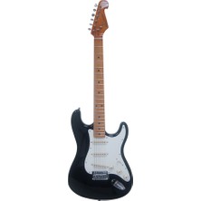 Kazan Hobi Sx Stratocaster Elektro Gitar (Black)