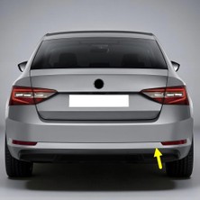 Kazan Hobi Arka Tampon Çeki Demiri Kapağı 3V5807441 Skoda Superb Sedan ile Uyumlu 2016-2019