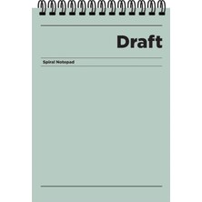 Kazan Hobi Keskin Color A4 Kareli Bloknot Draft - Yeşil