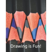Kazan Hobi Drawing Is Fun: A Simple And Affordable Drawing Pad For Children Of All Ages - 8.5" x 11" - 120 Pages