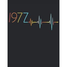 Kazan Hobi 101 Mandalas - Malbuch Ekg Herzschlag Jahrgang 1977 Baujahr Heartbeat: Lustiges Retro Geburtstag Design Frequenz - A4 (8,5X11) - 101 Seiten - ... - Entspannen - Anti Stress - Zum Ausmalen