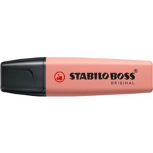 Kazan Hobi Stabılo Boss Naturecolors - Fosforlu Kalem - Gül Kurusu