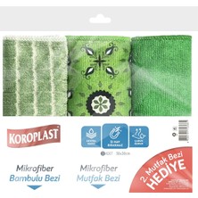 Kazan Hobi Çok Amaçlı Mikrofiber Temizlik Bezi 3'lü Ekonomik Paket, Yağ & Kir Sökücü, Iz Bırakmaz, Ekstra Emici, Hızlı Kuruyan Mikrofiber Temizlik Bezi, Mutfak, Banyo, Ofis, Kafe, Otel, Mağaza, Araba