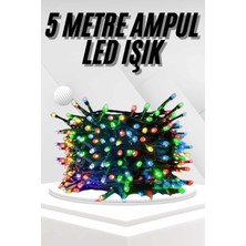 Artepieza Ledli Fişli LED Dekor Lambası 5m Rgb Yılbaşı Ağacı Işığı - Lisinya