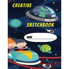 Kazan Hobi Sketchbook: Drawing Notebook With Rollercoster Drawing Book (Size 8.5 x 11) (Skecthbook)