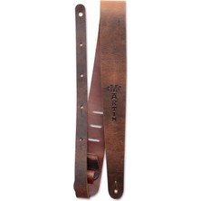 Kazan Hobi Martın C.f 18A0065 Deri Gitar Kayışı, 6,3 Cm, Kahverengi