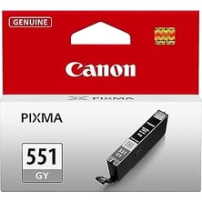 Kazan Hobi Canon CLI-551 Gy Orijinal Gri Mürekkep Kartuşu 6512B001