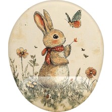 Kazan Hobi Sevimli Tavşan Bilek Destekli Mouse Pad