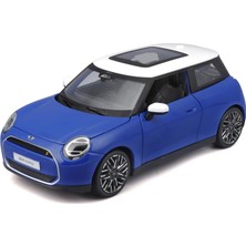 Kazan Hobi Maisto Mini Cooper Se 2024 (J01), Diecast Modeli 1:24 Mavi, Açılacak Kapı ve Kaputlu Yeni Elektrikli Versiyon, Detaylara Sadık, Önerilen Yaş 3+ Yaş