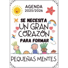 Kazan Hobi Independently Published Regalo Profesora Infantil: Personalizado Original, Agenda Planificador Semanal Y Mensual Maestra