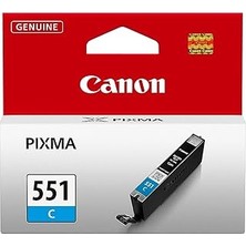 Kazan Hobi Canon 6509B001 CLI-551 C Orijinal Tintenpatronen Pack Of 1