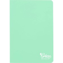 Kazan Hobi Meteksan Colors A4 80 Yaprak Çizgili Defter, Yeşil