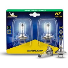 Kazan Hobi Mıchelın MC32293 12VOLT 55WATT 1500 Lümen H7 2’li Halojen Far Seti