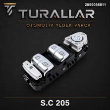 Mercedes C Serisi W205 Cam Düğmesi