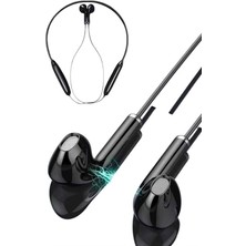 Karg Najmaddin Kablolu Kulak Içi Bluetooth Kulaklık 60 Saat Anc Özellikli Boyun Bantlı Karg Naj