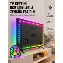 Artepieza Enerji Tasarruflu Rgb Şerit LED 5 Metre - Lisinya