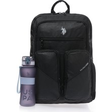 Kazan Hobi U.s. Polo Assn. U.s. Polo. Assn. Unisex Okul Çanta Seti PLSET2411112,SIYAH Tek Ebat