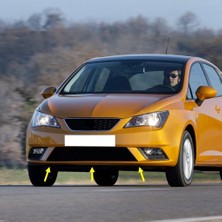 Kazan Hobi Ön Tampon Alt Spoyler 6J0805903C Seat Ibiza ile Uyumlu 2013-2014-2015