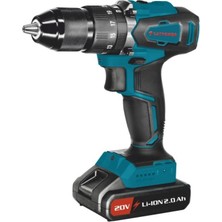 HBG Markt Mey Ithalat® Cat Power 4111 Akülü Darbeli Vidalama Matkap 20 Volt
