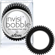Kazan Hobi Invisibobble Slim True Black Askılı Paket Saç Lastiği