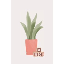 Kazan Hobi Independently Published House Plant Journal With Abc Blocks: Gift For A Parent, Teacher, Or Therapist Of Young Children