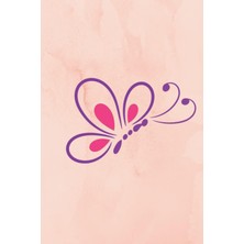 Kazan Hobi Purple Butterfly Journal