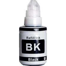 Kazan Hobi Canon Uyumlu GI-490BK,GI-590BK Siyah Mürekkep 135ML./SISE