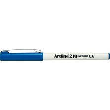 Kazan Hobi Artline 210N Keçe Uçlu Yazı Kalemi Uç:0,6mm Royal Mavi