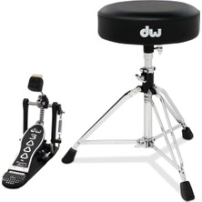 Dw Drums 3000 Serisi 2 Parça Aksam Paketi (Single Pedal & Davul Tabure)