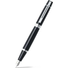 Kazan Hobi Sheaffer 9312-0 Sheaffer 300 Dolma Kalem, Medium Uç Parlak Siyah Lake Kaplama Kapak