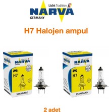 Kazan Hobi Narva H7 Far Ampulü 12V 55W 48328 2 Adet