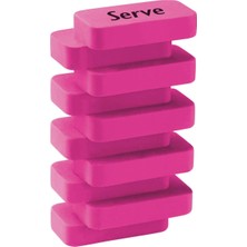 Kazan Hobi Serve Steps Silgi Fosforlu Pembe Tekli Pet