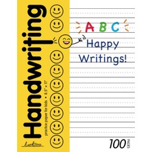 Kazan Hobi Handwriting Practice Paper For Kids: 100 Blank Alphabet Writing Paper With Dotted Lines